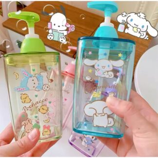 1pc Bathroom soap dispenser hand-wash refile bottle White Plastic Body --1Pcs 250ml