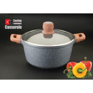 SKB Cookware DIE CASTING CASSEROLE WITH LID Kitchen Items (Induction) 24cm / 26cm / 28cm - 1pcs