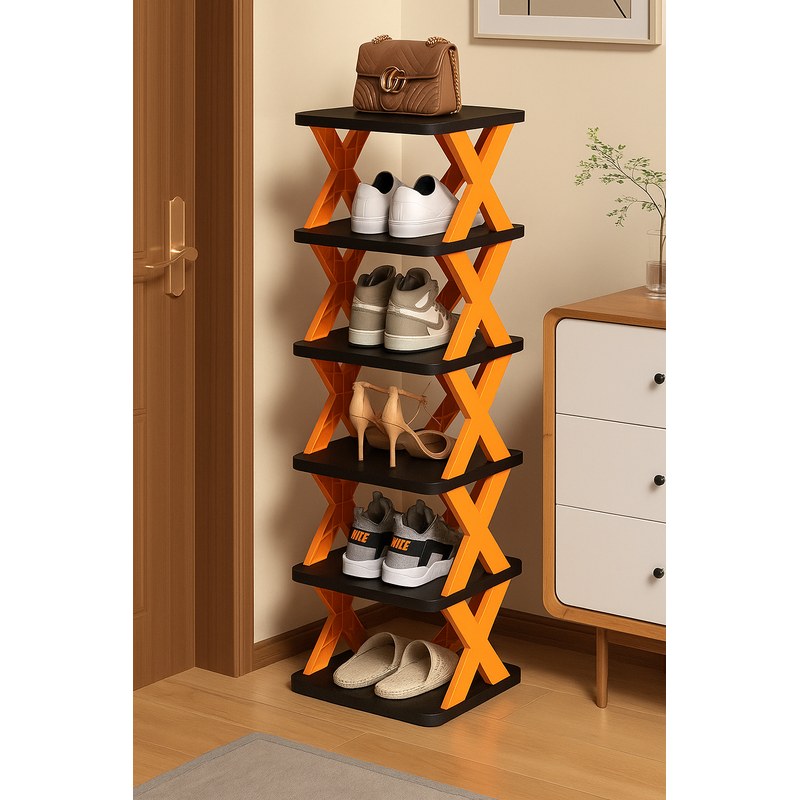 Modern 06 Tier Multipurpose shoe rack and Display Shelf Storage Rack for Home & Office.Display Shelf, Multipurpose Rack, Modern Book Shelf, Storage Organizer, 6 Tier Shelf, Home De