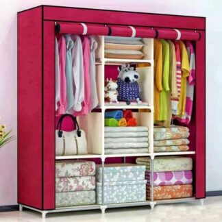 HCX Wardrobe Storage Organizer for Clothes - Big Size - Multi Color