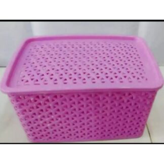 Plastic Storage Basket 1 pcs Set