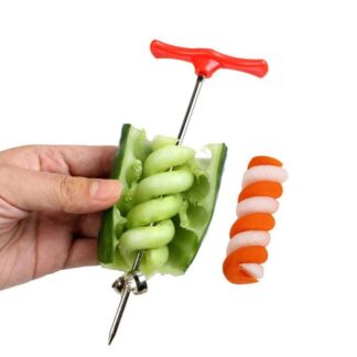 Vegetable Carving Knife Tool Of Spiral Potato Cucumber Salad With Carrot Spiral Slicer Spiralizer Manual Cutting Off - Kitchen Accessories - Pitha Maker