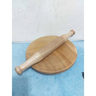 Roti Maker Wooden ruti maker Wooden balloon piri - A Best Kitchen Tool / Beautiful Patterned Rolling Board