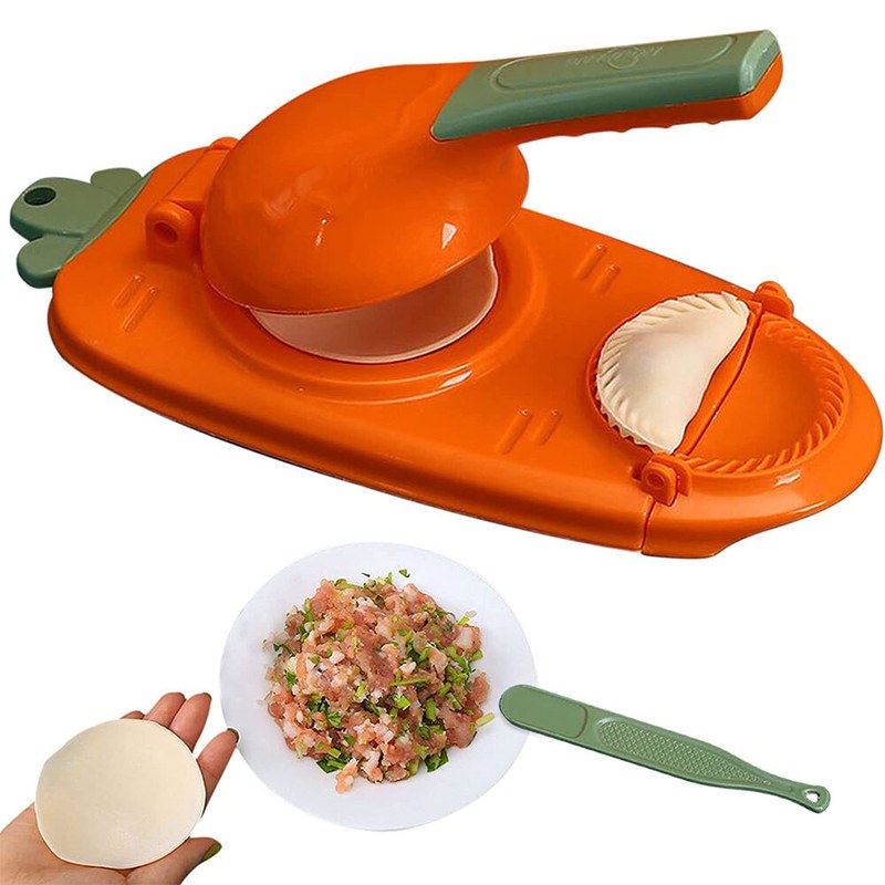 2 In1 Dumpling/Cake Maker Kitchen Gadgets Mini Size - Create Delicious Dumplings And Cakes With The 2-In-1 Mini Size Kitchen Gadget