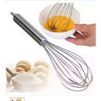 Stainless Steel Hand Egg Mixer Beater Kitchen Cooking Tool,Stainless Steel Whisk,Food Mixer 7 Inch