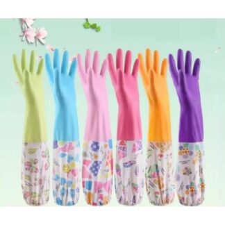 Indispensable - High Quality Silicone Dish Washing Kitchen Hand Gloves (Multicolor) - Laundry & Cleaning - Modern and Trendy