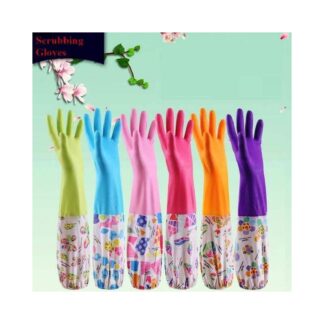 High Quality Multicolor Silicone Kitchen Dish Washing, Cleaning, Gardening, Laundry, Lab Hand Gloves