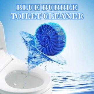 Toilet Cleaner Tablet 5 in 1 Automatic Toilet Bowl Cleaning & Deodorizer Blue Bubble Tablet
