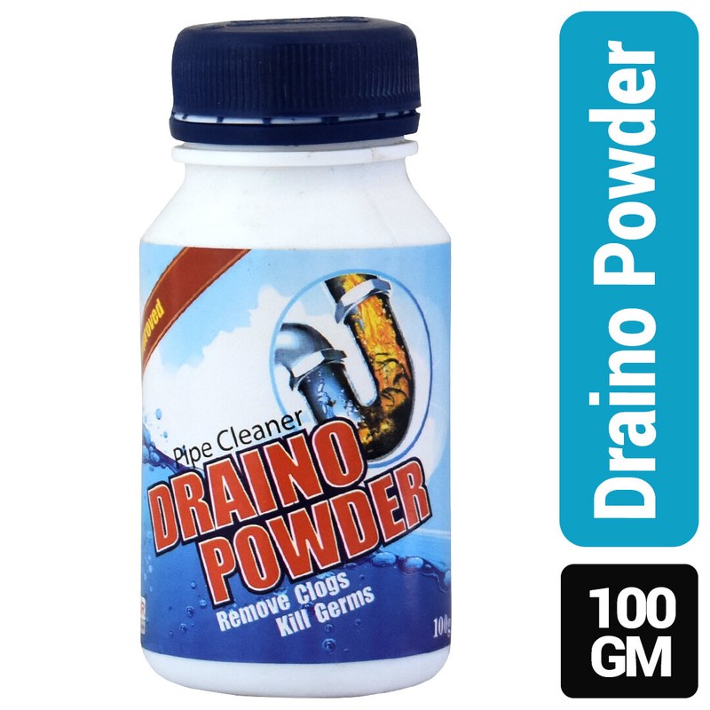 Zepto Draino Powder Drain Cleaner & Clog Remove -100ML | Keep Drains Clear With The Powerful Zepto Draino Powder - A Reliable Solution
