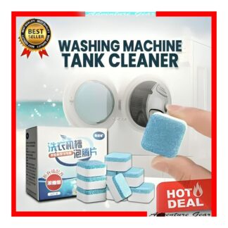12pcs Washing Machine Cleaner Washer Cleaning Detergent Effervescent Tablet Cleaner Washing Machine Home Cleaning tools